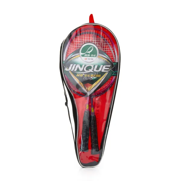Набор для бадм. DOUBLE FISH JINQUE LT-101 детск, для начинающ.,дл.450мм,стал.стерж,алюм.обод, малин/ за 1&nbsp;479 ₽ в Нижневартовске
